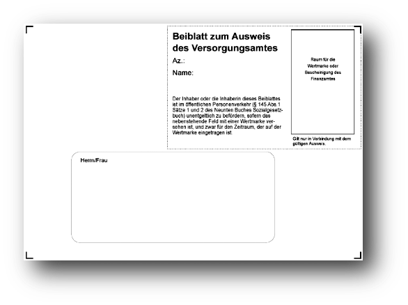 Schwerbehindertenausweis - Teil 2